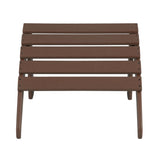 Outdoor Patio Folding Adirondack Ottoman