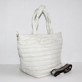 REBECCA TOTE EGGSHELL