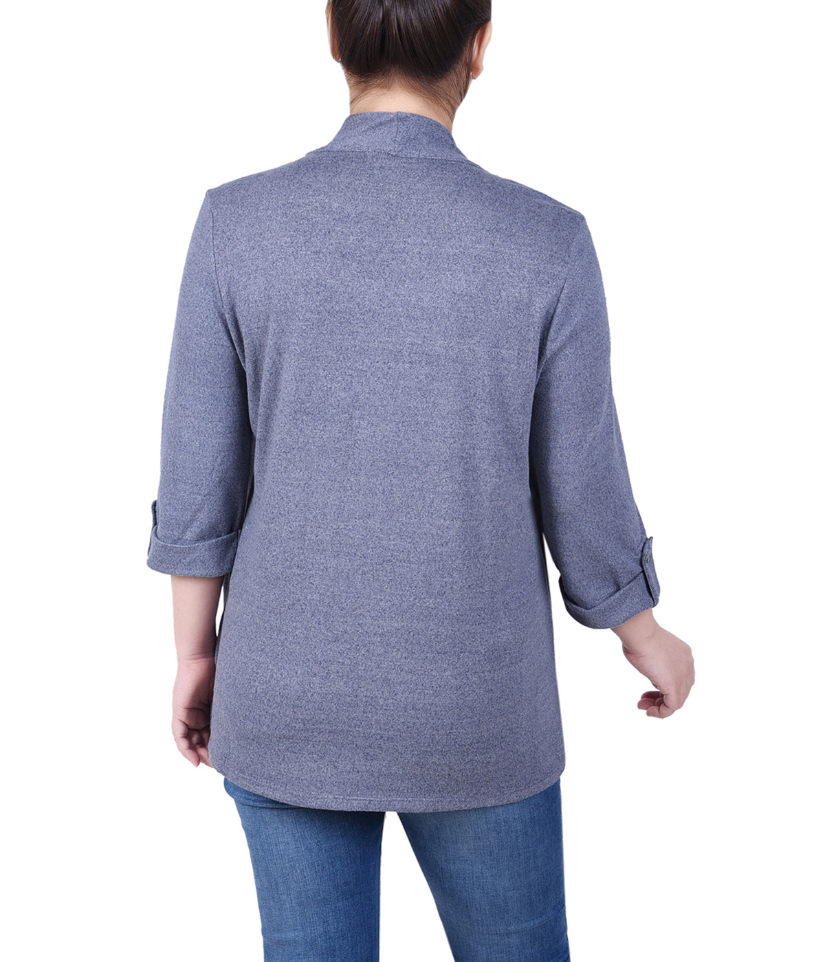 Petite 3/4 Sleeve Two In One Top