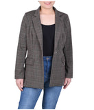 Petite Long Sleeve Ponte Jacket 1