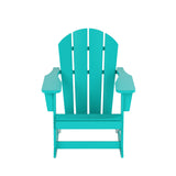 Classic Porch Outdoor Patio Rocking Adirondack Chair