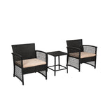 3-Piece Outdoor Patio Seating Conversation