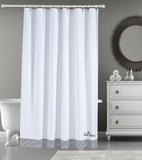 Rope Stripe Border Shower Curtains