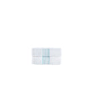 Rope Stripe Border 2 Piece Wash Towel Set