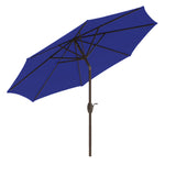 9 ft Outdoor Patio Market Table Umbrella with Tilt & Crank