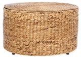 Jesse Rattan Storage Coffee Table