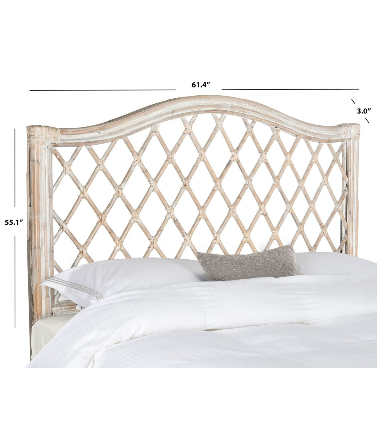 Gabrielle Headboard Antique/Grey