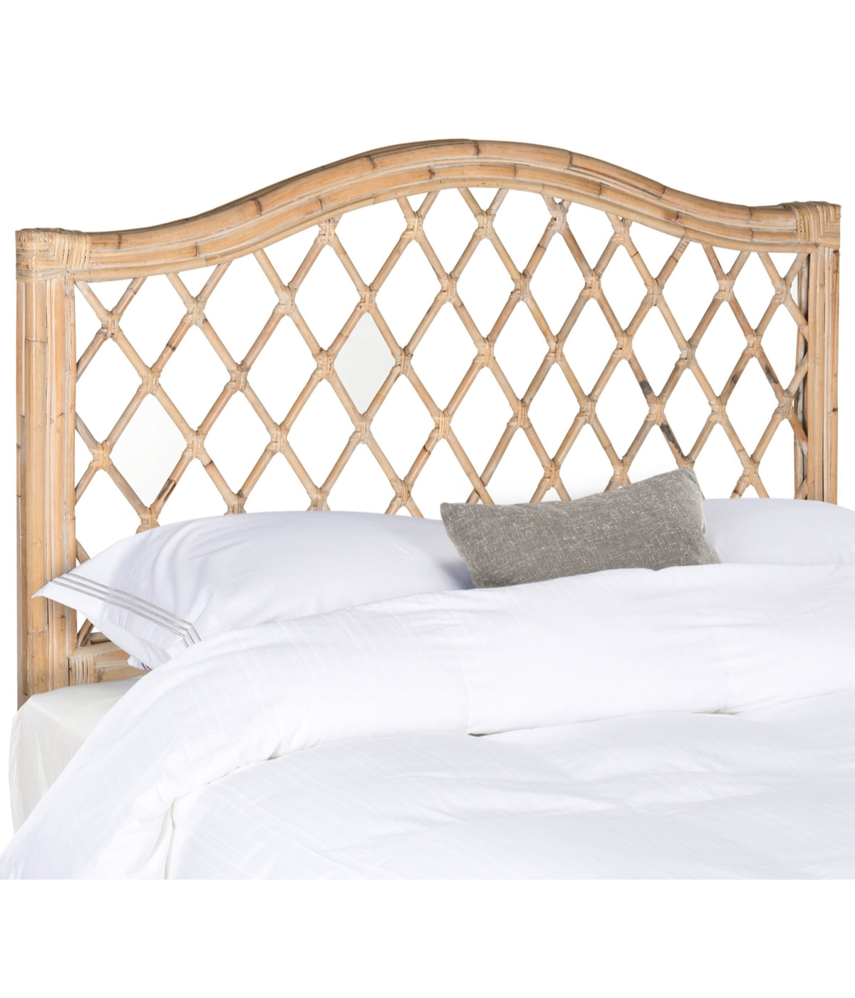 Gabrielle Headboard White Washed