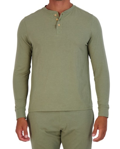 Henley-Long-Sleeve-Olive -S-1