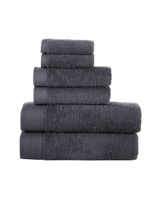 Solid Signature 6 Piece Towel Set