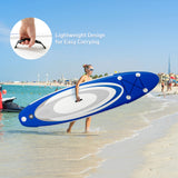 10' Inflatable Stand Up Paddle Surfboard With Bag Aluminum Paddle Pump