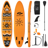 11' Inflatable Stand Up Paddle Board Sup Surfboard W/Pump Aluminum Paddle
