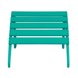 Outdoor Patio Folding Adirondack Ottoman