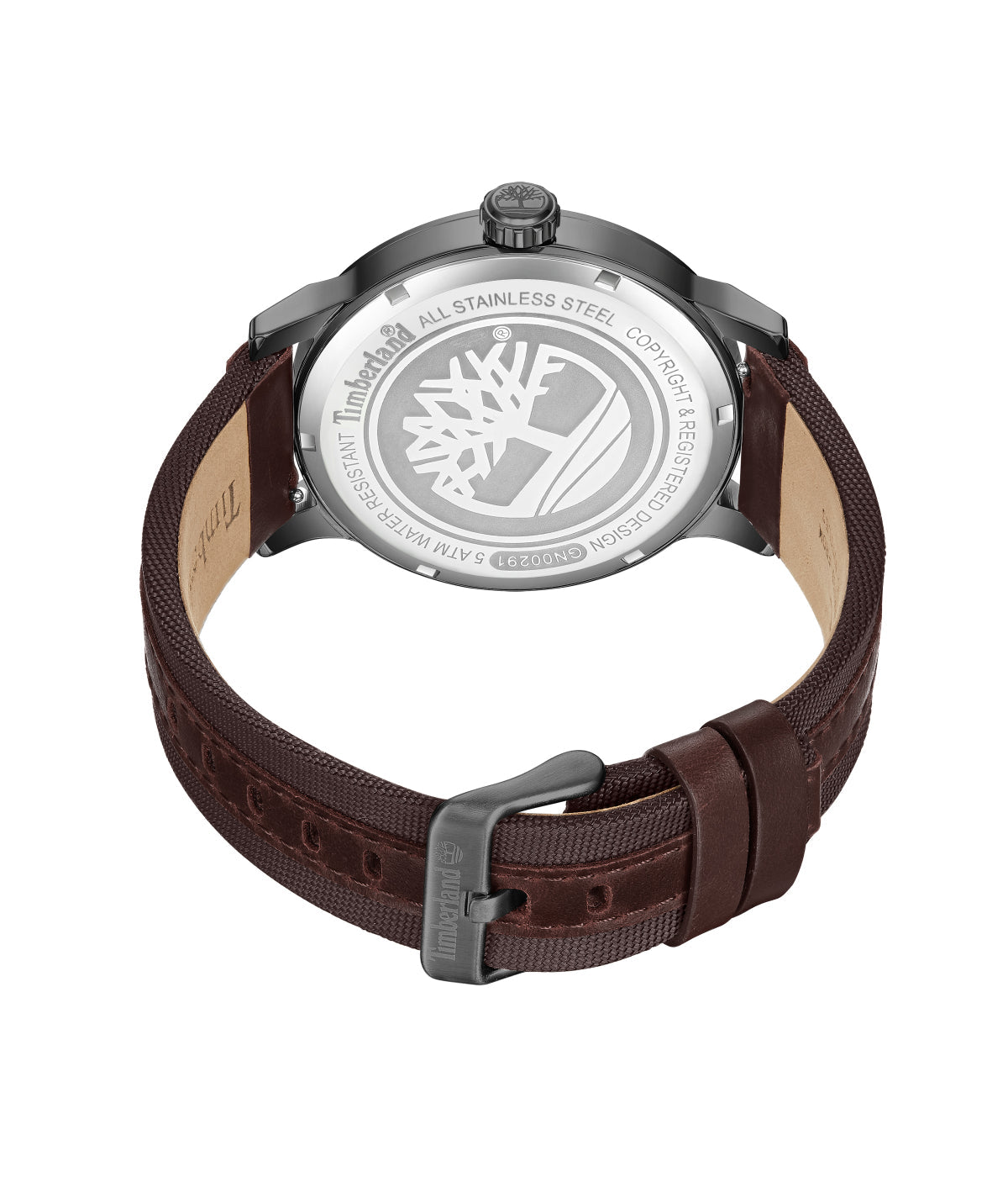 Timberland Westerly Three Hand Watch Brown Dark