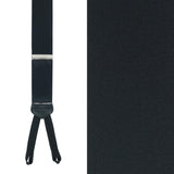 Sutton Solid Color Silk Formal End Braces