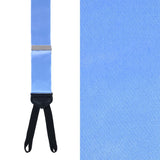 Sutton Solid Color Silk Formal End Braces