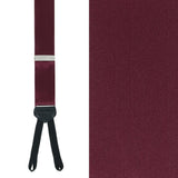 Sutton Solid Color Silk Formal End Braces