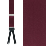 Sutton Solid Color Silk Formal End Braces