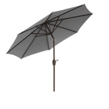 9 ft Outdoor Patio Market Table Umbrella with Tilt & Crank