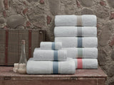 Unique Turkish Cotton 4 Piece Bath Towel Set