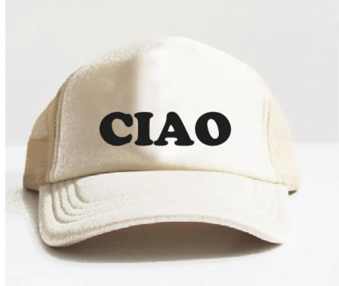 TRUCKER HAT ALMOND CIAO