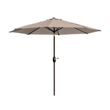 9 ft Outdoor Patio Market Table Umbrella with Tilt & Crank