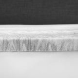 Charcoal Swirl Memory Foam Mattress Topper 1.5"