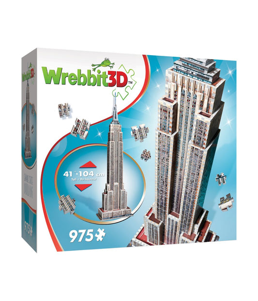 Empire State Building 3D Puzzle: 975 Pcs Multi