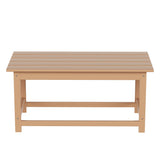 Outdoor Patio Classic Adirondack Coffee Table