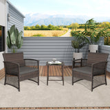 3-Piece Outdoor Patio Seating Conversation Set