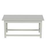 Outdoor Patio Classic Adirondack Coffee Table