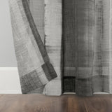 Shibori Stripe Linen Blend Curtain