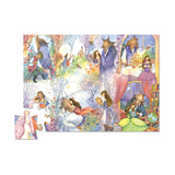 Once Upon a Puzzle - Beauty and the Beast Puzzle + Play Set: 36 Pcs