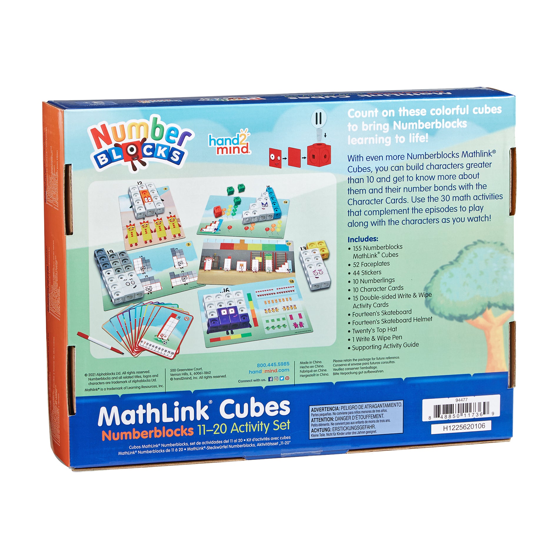 MathLink Cubes Numberblocks 11-20 Activity Set – Gordmans