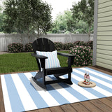 Classic Porch Outdoor Patio Rocking Adirondack Chair