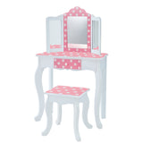 Fantasy Fields - Fashion Polka Dot Prints Gisele Play Vanity Set