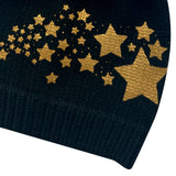 Scattered Stars Pom Beanie